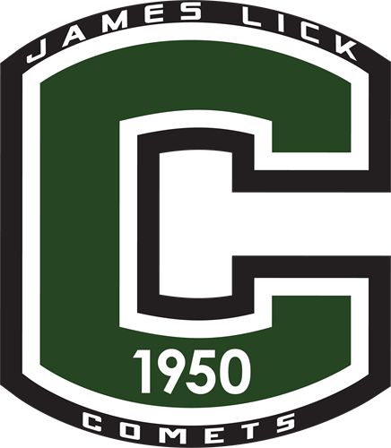 This is another version of our Comet C logo with the words James Lick Comets around the exterior.